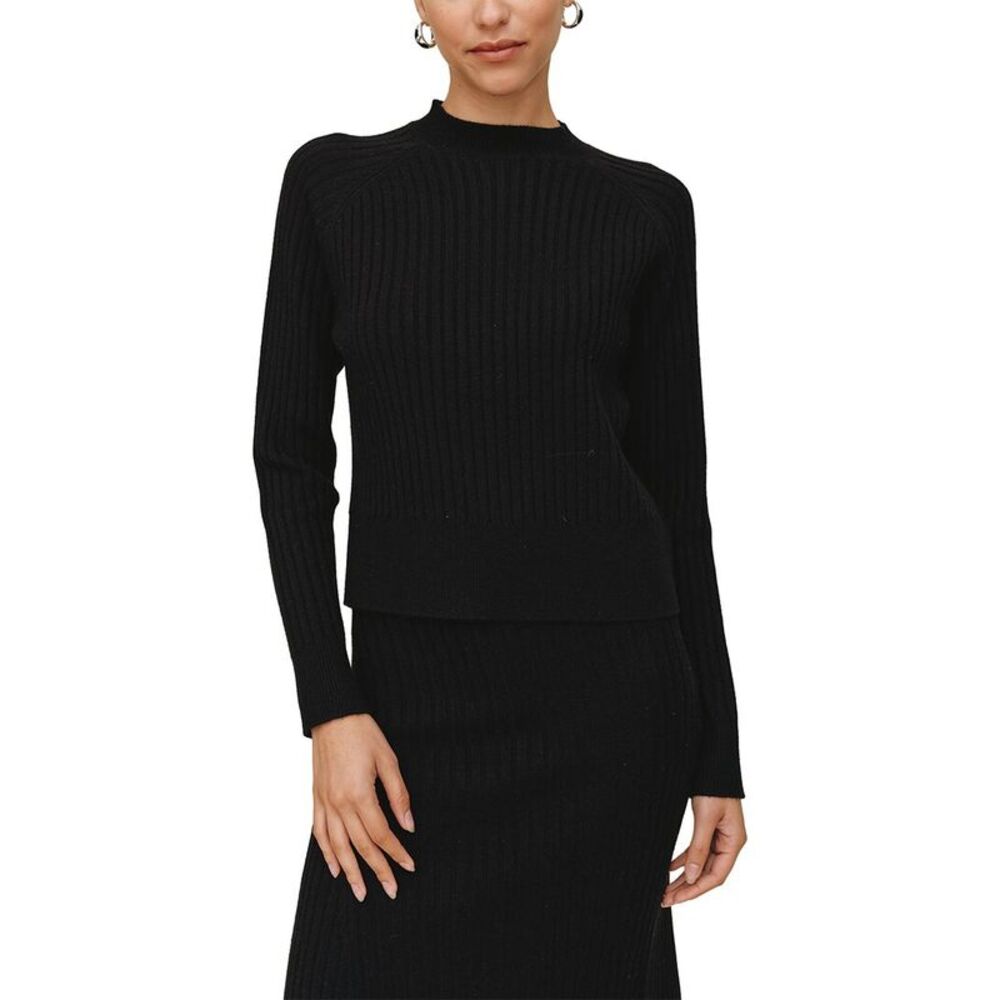 Bella Dahl Womens  Raglan Ribbed Sweater